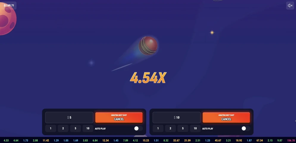 Crickshot Game